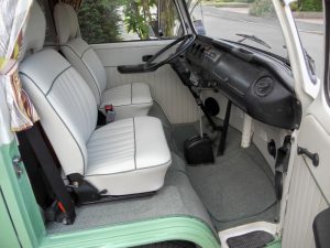 Specialist VW Volkswagen Campervan Wood Cabinets Interiors and Seat Retrim Service CCR Auto Trim Loughborough