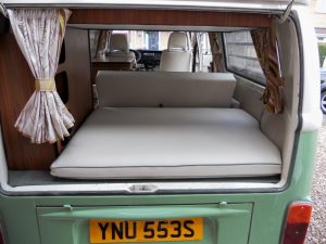 Specialist VW Volkswagen Campervan Wood Cabinets Interiors and Seat Retrim Service CCR Auto Trim Loughborough