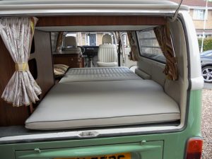 Specialist VW Volkswagen Campervan Wood Cabinets Interiors and Seat Retrim Service CCR Auto Trim Loughborough