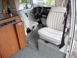 Specialist VW Volkswagen Campervan Wood Cabinets Interiors and Seat Retrim Service CCR Auto Trim Loughborough