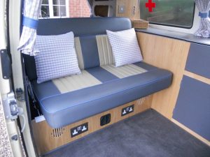 Specialist VW Volkswagen Campervan Wood Cabinets Interiors and Seat Retrim Service CCR Auto Trim