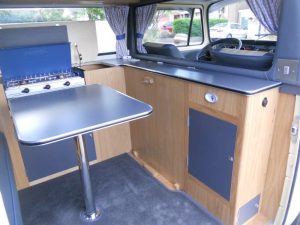 Specialist VW Volkswagen Campervan Wood Cabinets Interiors and Seat Retrim Service CCR Auto Trim