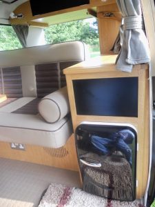 Specialist VW Volkswagen Campervan Wood Cabinets Interiors and Seat Retrim Service CCR Auto Trim