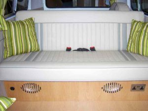 Specialist VW Volkswagen Campervan Wood Cabinets Interiors and Seat Retrim Service CCR Auto Trim