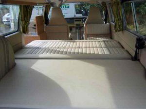 Specialist VW Volkswagen Campervan Wood Cabinets Interiors and Seat Retrim Service CCR Auto Trim