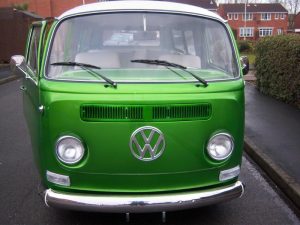 Metallic Green Campervan Interior and Seat Retrim CCR Auto Trim Loughborough