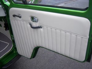 Metallic Green Campervan Interior and Seat Retrim CCR Auto Trim Loughborough