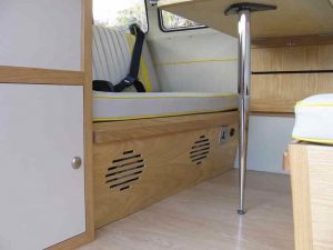 Specialist VW Volkswagen Campervan Wood Cabinets Interiors and Seat Retrim Service CCR Auto Trim