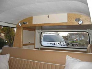 Specialist VW Volkswagen Campervan Wood Cabinets Interiors and Seat Retrim Service CCR Auto Trim