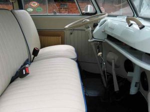 Specialist VW Volkswagen Campervan Wood Cabinets Interiors and Seat Retrim Service CCR Auto Trim