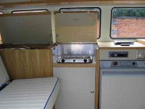 Specialist VW Volkswagen Campervan Wood Cabinets Interiors and Seat Retrim Service CCR Auto Trim