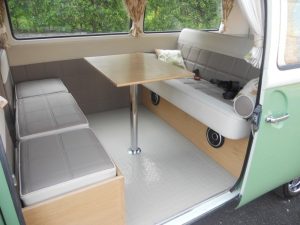 Specialist VW Volkswagen Campervan Wood Cabinets Interiors and Seat Retrim Service CCR Auto Trim