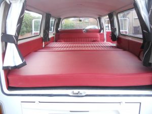 Specialist VW Volkswagen Campervan Wood Cabinets Interiors and Seat Retrim Service CCR Auto Trim Loughborough