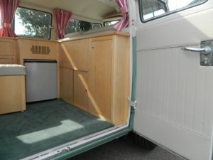 Specialist VW Volkswagen Campervan Wood Cabinets Interiors and Seat Retrim Service CCR Auto Trim Loughborough