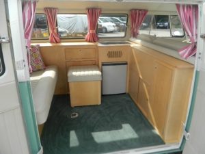 Specialist VW Volkswagen Campervan Wood Cabinets Interiors and Seat Retrim Service CCR Auto Trim Loughborough