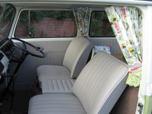 Specialist VW Volkswagen Campervan Wood Cabinets Interiors and Seat Retrim Service CCR Auto Trim