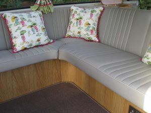 Specialist VW Volkswagen Campervan Wood Cabinets Interiors and Seat Retrim Service CCR Auto Trim