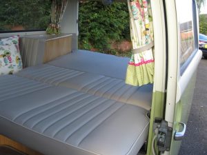 Specialist VW Volkswagen Campervan Wood Cabinets Interiors and Seat Retrim Service CCR Auto Trim