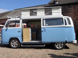 Specialist VW Volkswagen Campervan Wood Cabinets Interiors and Seat Retrim Service CCR Auto Trim