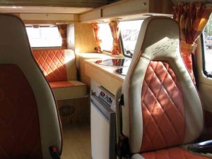 Specialist VW Volkswagen Campervan Wood Cabinets Interiors and Seat Retrim Service CCR Auto Trim