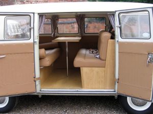 Specialist VW Volkswagen Campervan Wood Cabinets Interiors and Seat Retrim Service CCR Auto Trim