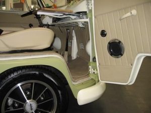 Specialist VW Volkswagen Campervan Wood Cabinets Interiors and Seat Retrim Service CCR Auto Trim Loughborough