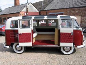 Specialist VW Volkswagen Campervan Wood Cabinets Interiors and Seat Retrim Service CCR Auto Trim Loughborough