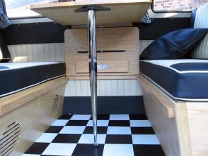 Specialist VW Volkswagen Campervan Wood Cabinets Interiors and Seat Retrim Service CCR Auto Trim