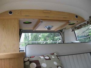 Specialist VW Volkswagen Campervan Wood Cabinets Interiors and Seat Retrim Service CCR Auto Trim