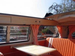 Orange 76 Bay Seat Retrim and Interior Service CCR Auto Trim Loughborough