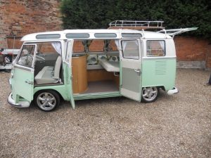 Specialist VW Volkswagen Campervan Wood Cabinets Interiors and Seat Retrim Service CCR Auto Trim Loughborough