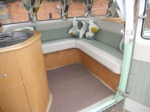 Specialist VW Volkswagen Campervan Wood Cabinets Interiors and Seat Retrim Service CCR Auto Trim Loughborough