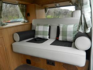 Specialist VW Volkswagen Campervan Wood Cabinets Interiors and Seat Retrim Service CCR Auto Trim