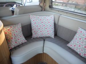 Specialist VW Volkswagen Campervan Wood Cabinets Interiors and Seat Retrim Service CCR Auto Trim