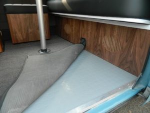 Specialist VW Volkswagen Campervan Wood Cabinets Interiors and Seat Retrim Service CCR Auto Trim