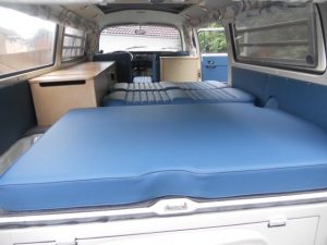 Specialist VW Volkswagen Campervan Wood Cabinets Interiors and Seat Retrim Service CCR Auto Trim