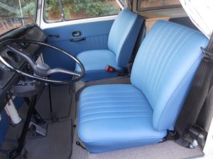 Specialist VW Volkswagen Campervan Wood Cabinets Interiors and Seat Retrim Service CCR Auto Trim