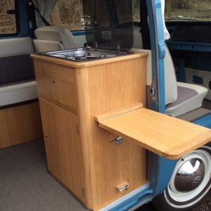 Specialist VW Volkswagen Campervan Wood Cabinets Interiors and Seat Retrim Service CCR Auto Trim