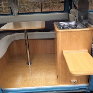 Specialist VW Volkswagen Campervan Wood Cabinets Interiors and Seat Retrim Service CCR Auto Trim