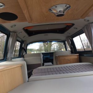 Specialist VW Volkswagen Campervan Wood Cabinets Interiors and Seat Retrim Service CCR Auto Trim