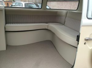 Specialist VW Volkswagen Campervan Wood Cabinets Interiors and Seat Retrim Service CCR Auto Trim