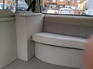 Specialist VW Volkswagen Campervan Wood Cabinets Interiors and Seat Retrim Service CCR Auto Trim