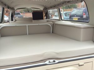 Specialist VW Volkswagen Campervan Wood Cabinets Interiors and Seat Retrim Service CCR Auto Trim