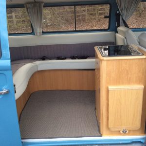 Specialist VW Volkswagen Campervan Wood Cabinets Interiors and Seat Retrim Service CCR Auto Trim