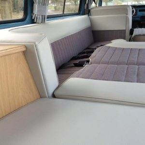 Specialist VW Volkswagen Campervan Wood Cabinets Interiors and Seat Retrim Service CCR Auto Trim