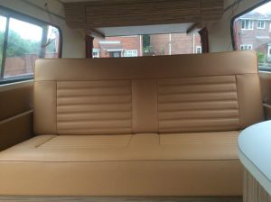 Specialist VW Volkswagen Campervan Wood Cabinets Interiors and Seat Retrim Service CCR Auto Trim Loughborough