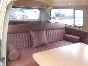 Specialist VW Volkswagen Campervan Wood Cabinets Interiors and Seat Retrim Service CCR Auto Trim