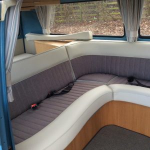 Specialist VW Volkswagen Campervan Wood Cabinets Interiors and Seat Retrim Service CCR Auto Trim