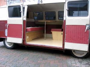 Specialist VW Volkswagen Campervan Wood Cabinets Interiors and Seat Retrim Service CCR Auto Trim