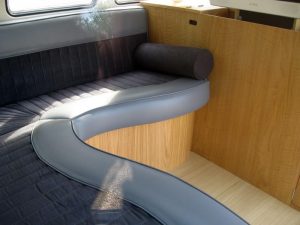 Specialist VW Volkswagen Campervan Wood Cabinets Interiors and Seat Retrim Service CCR Auto Trim